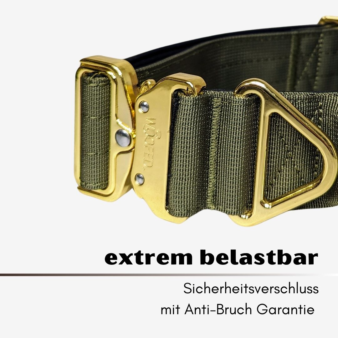 taktisches Nylon Halsband Noble Olive