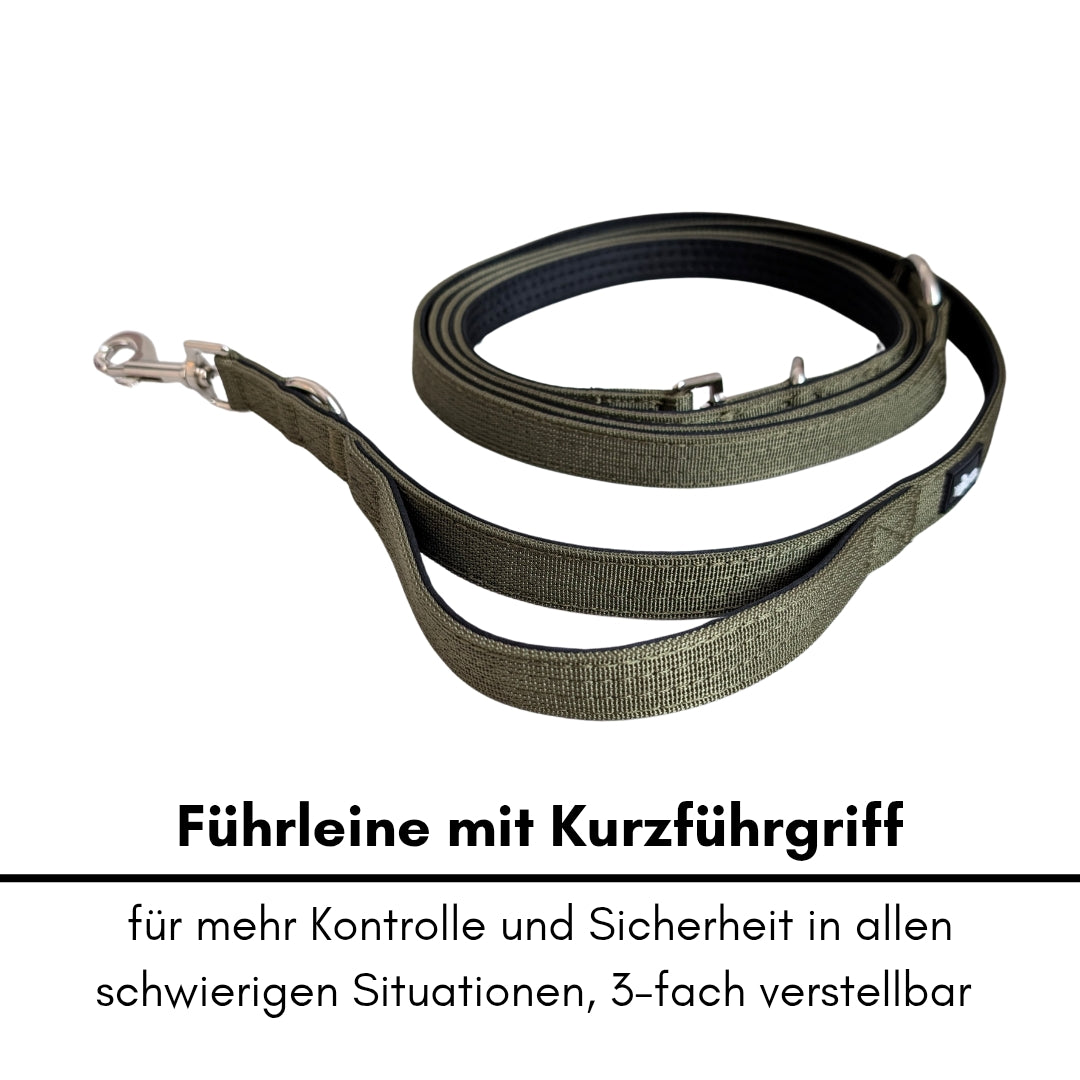 Nylon Classic Führleine Military Olive