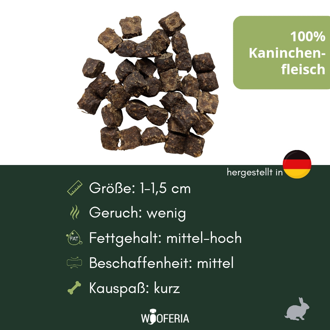 Kaninchenfleisch Würfel PUR