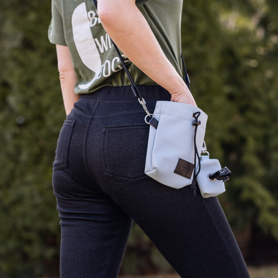 Sky Blue poop bag dispenser