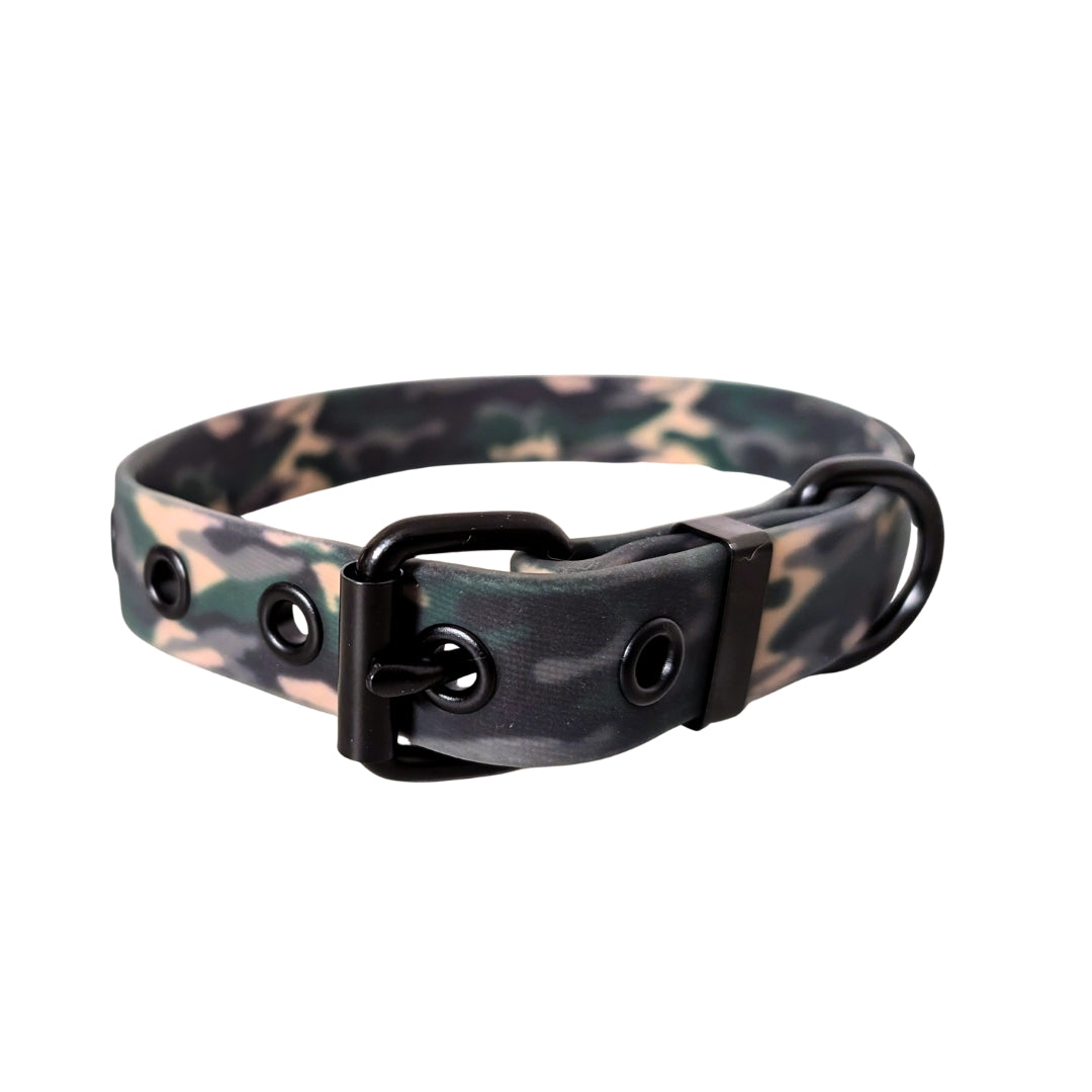 Halsband WOOFLEX® Classic verstellbar Woodland Camo