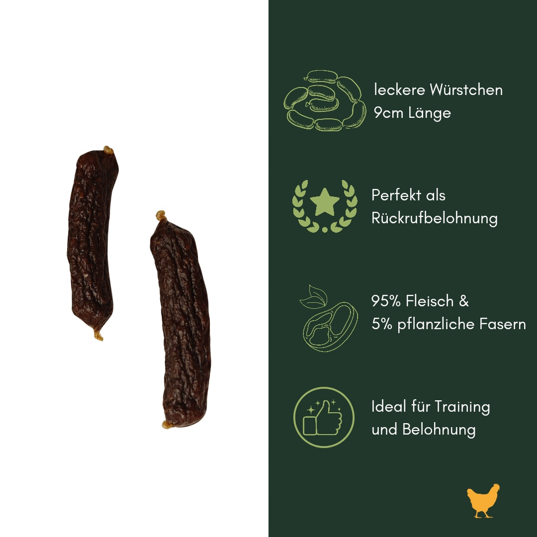 Hühner Würstchen
