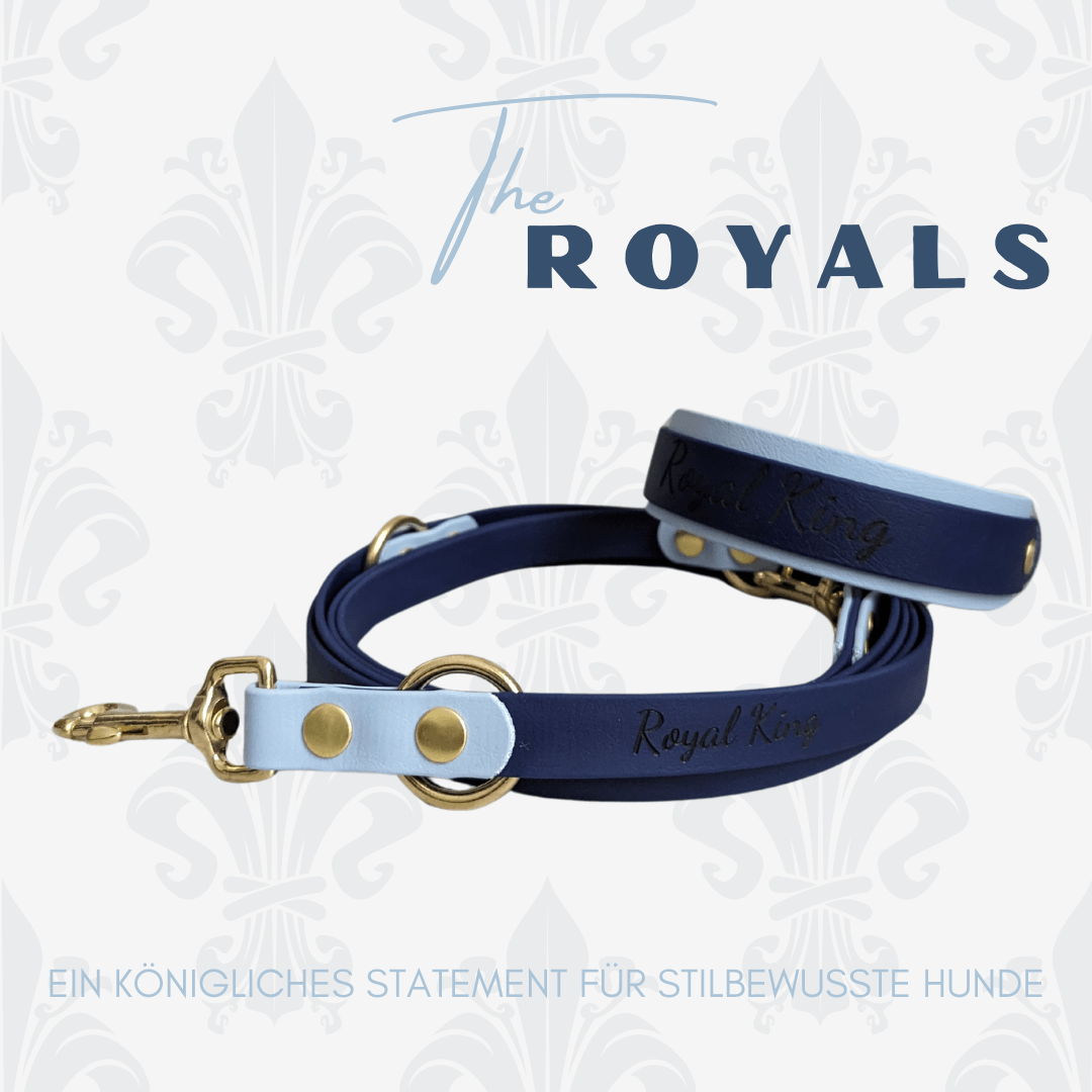 Biothane Halsband THE ROYALS - WOOFED.