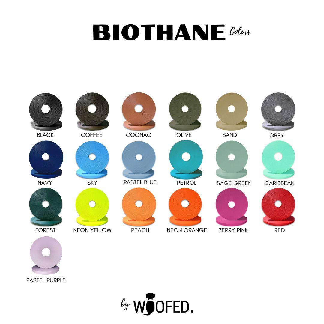 Biothane Tactical Halsband Mix it 38mm - WOOFED.