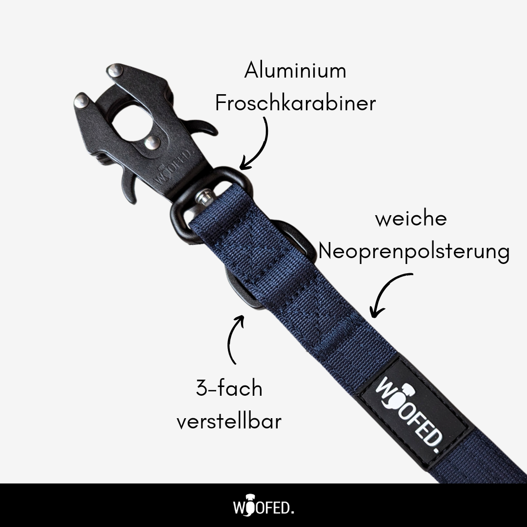 Nylon Tactical Führleine MIDNIGHT BLUE