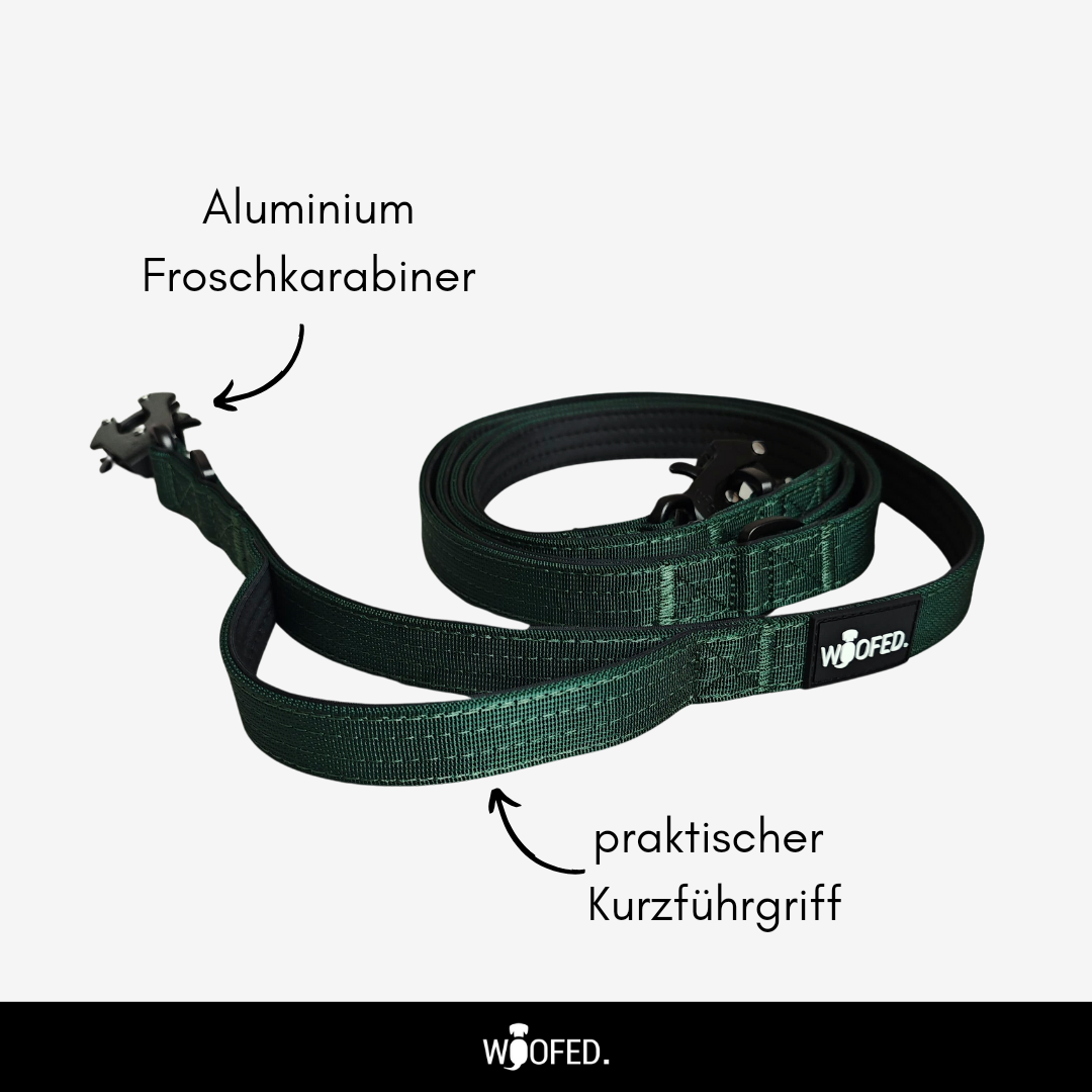 Nylon Tactical Führleine DARK GREEN