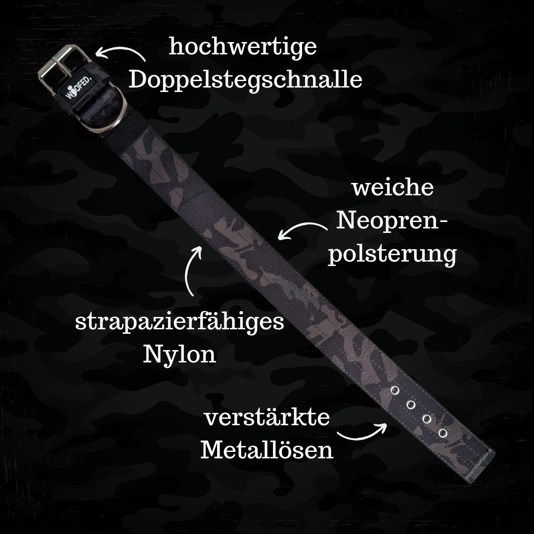 Nylon Classic Halsband Camo