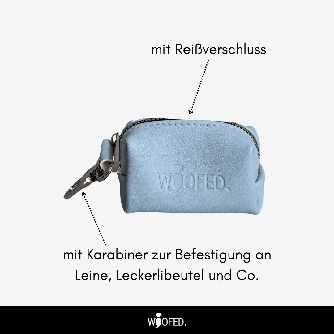 Kotbeutelspender Sky Blue - WOOFED.