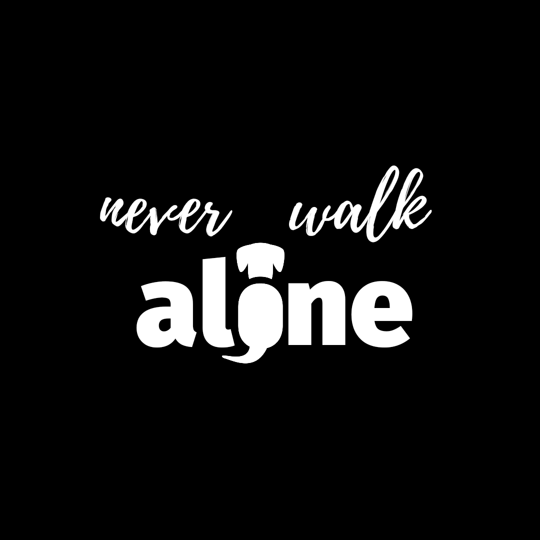 T-Shirt "Never Walk Alone" - WOOFED.