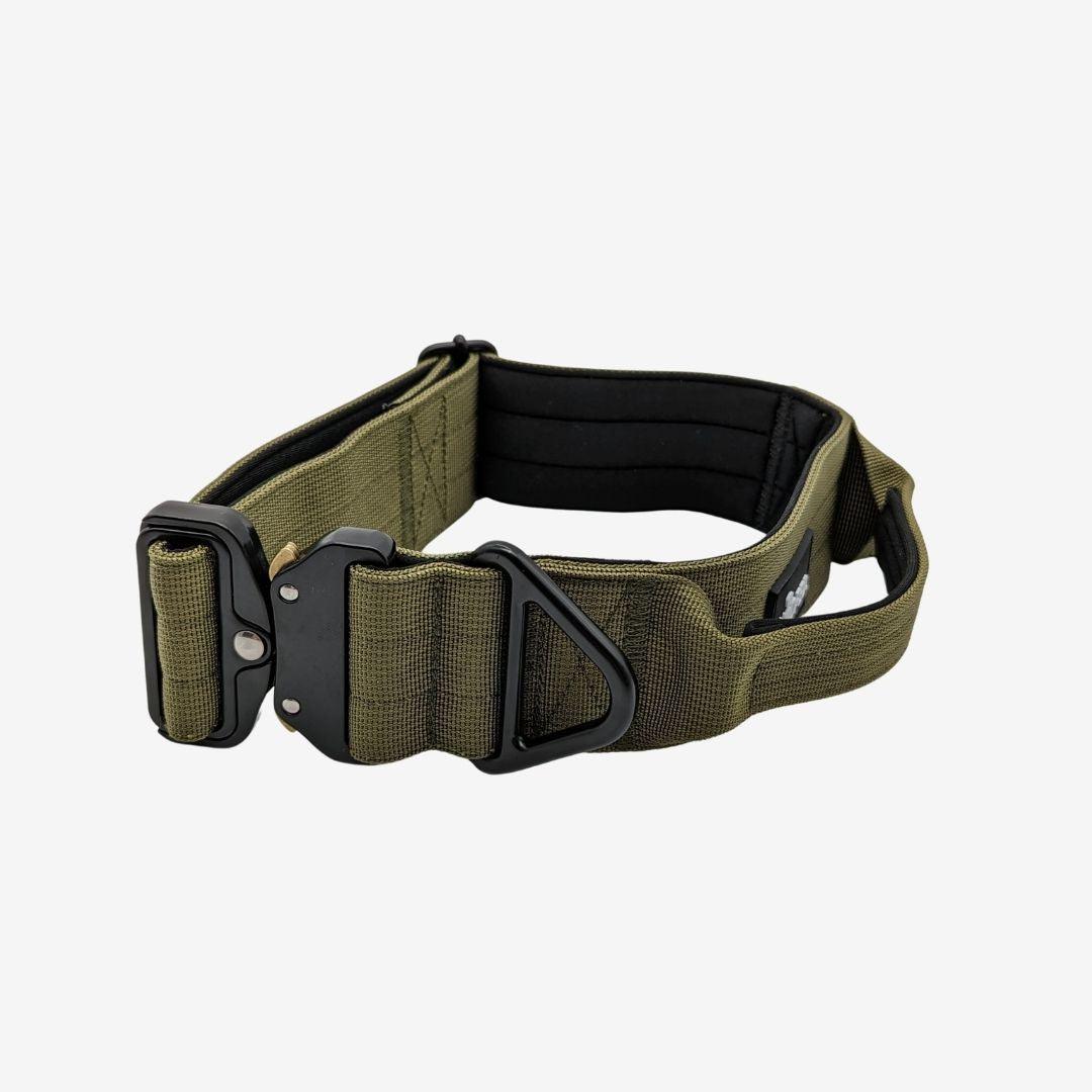 Nylon Tactical Halsband MILITARY OLIVE - WOOFED.