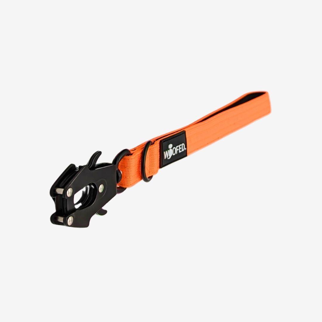 Nylon Tactical Führleine SAFETY ORANGE - WOOFED.