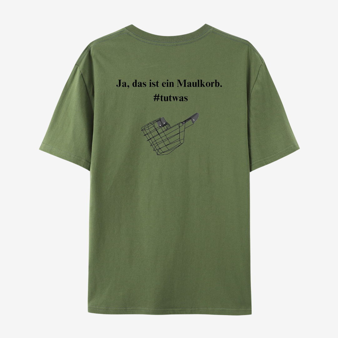 T-Shirt "Maulkorb #tutwas" Unisex