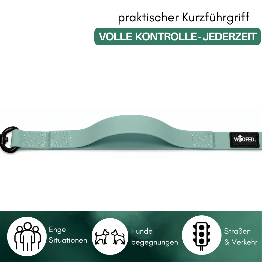 Führleine WOOFLEX® Classic verstellbar Jade Green