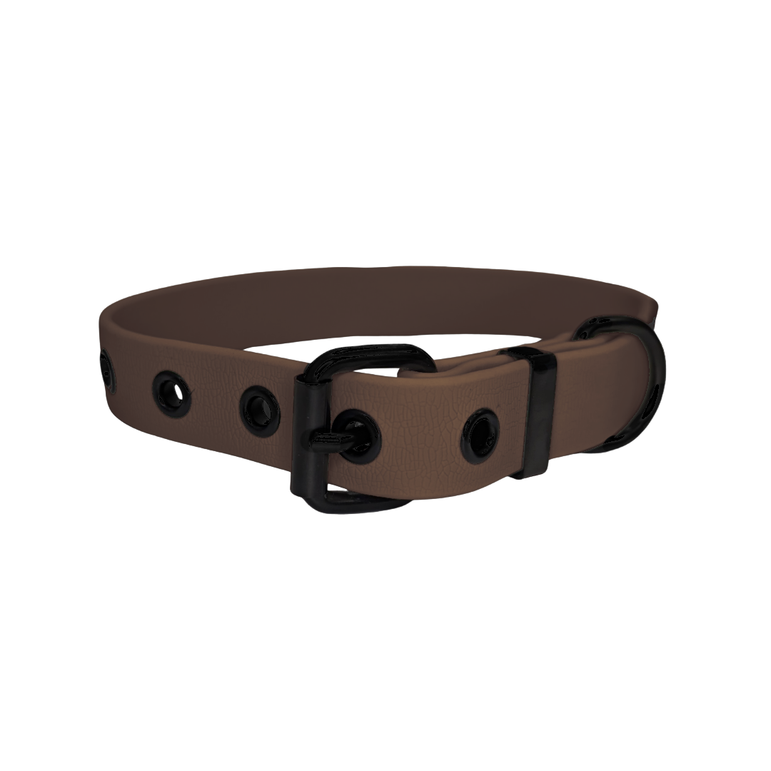 Halsband WOOFLEX® Classic verstellbar Espresso