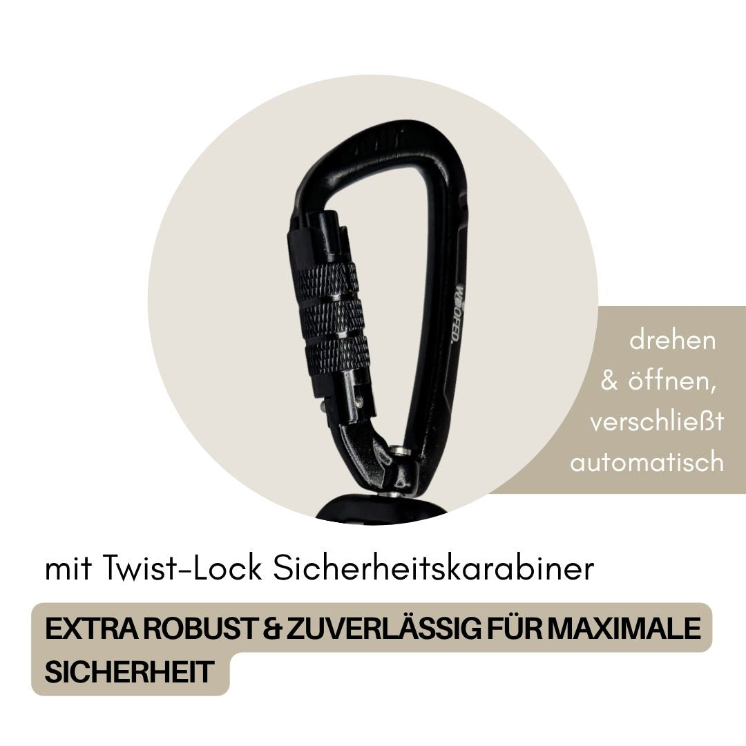 multifunktionale Schleppleine WOOFLEX® Desert Sand