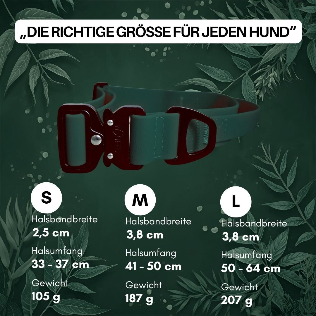 Halsband WOOFLEX® Tactical verstellbar Hunting Green