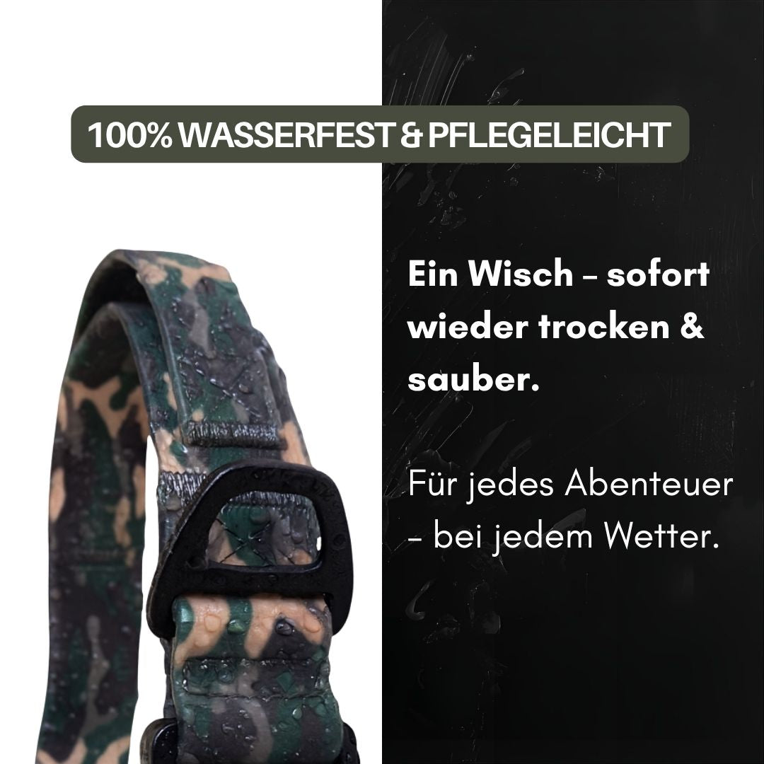 Halsband WOOFLEX® Tactical verstellbar Woodland Camo