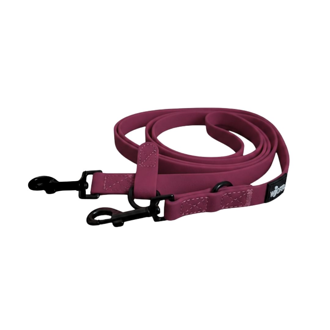 Umhängeleine WOOFLEX® Classic Burgundy