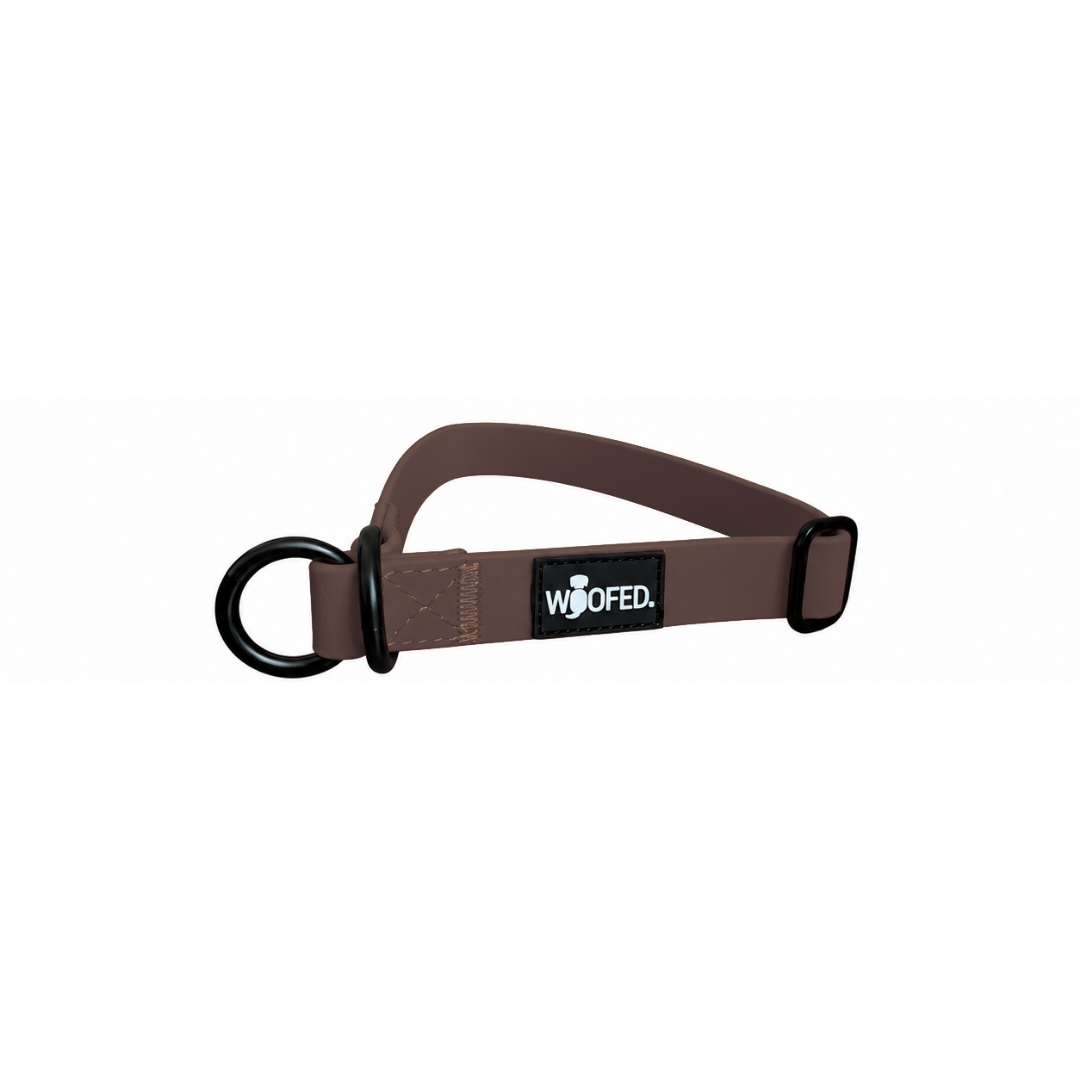 Zugstopphalsband WOOFLEX® Espresso