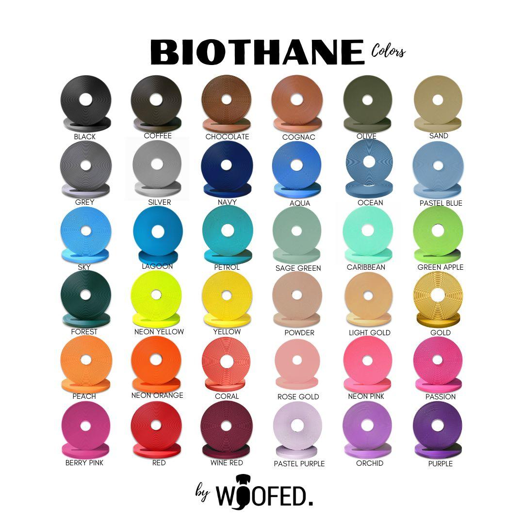 Biothane Halsband Mix it 25mm - WOOFED.