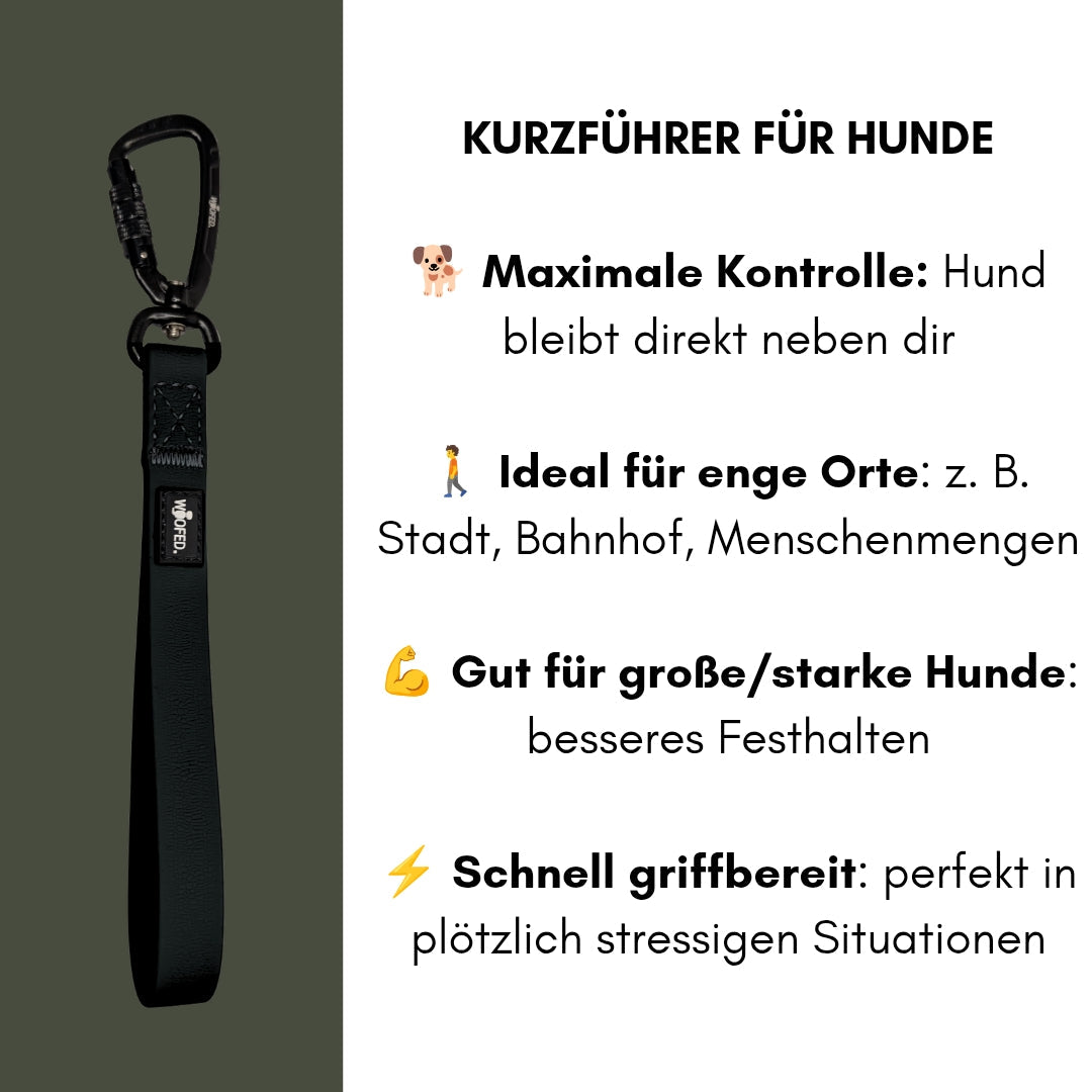 Kurzführer WOOFLEX® Phantom Black - WOOFED.