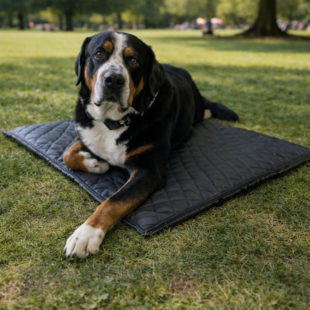 Reisedecke Premium Travel Noir - WOOFED.