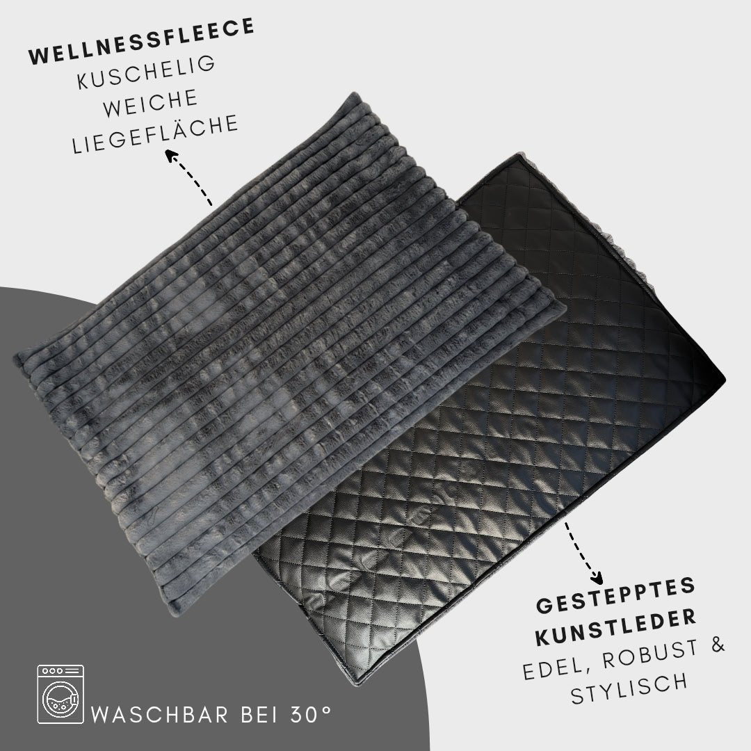 Reisedecke Premium Travel Noir - WOOFED.