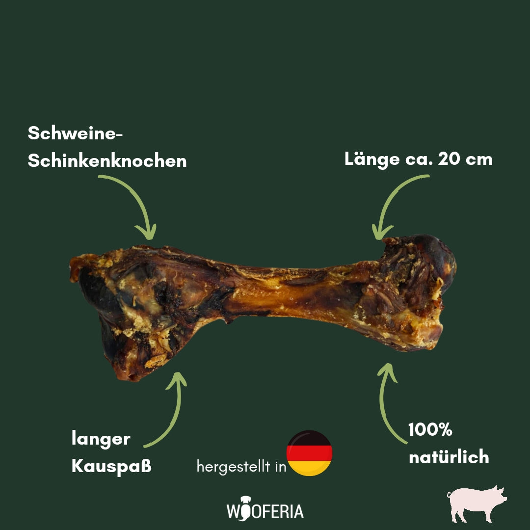 Schweine-Schinkenknochen