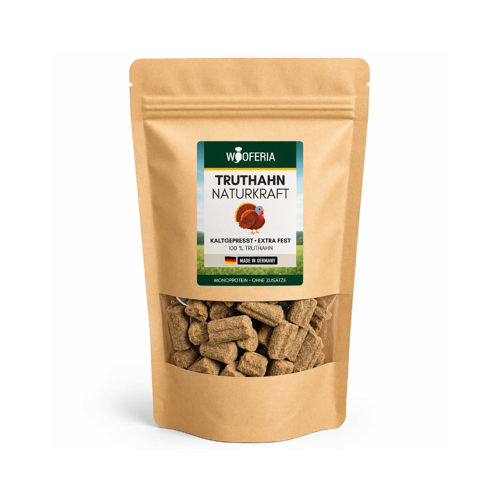 Truthahn Naturkraft Snacks , kaltgepresst