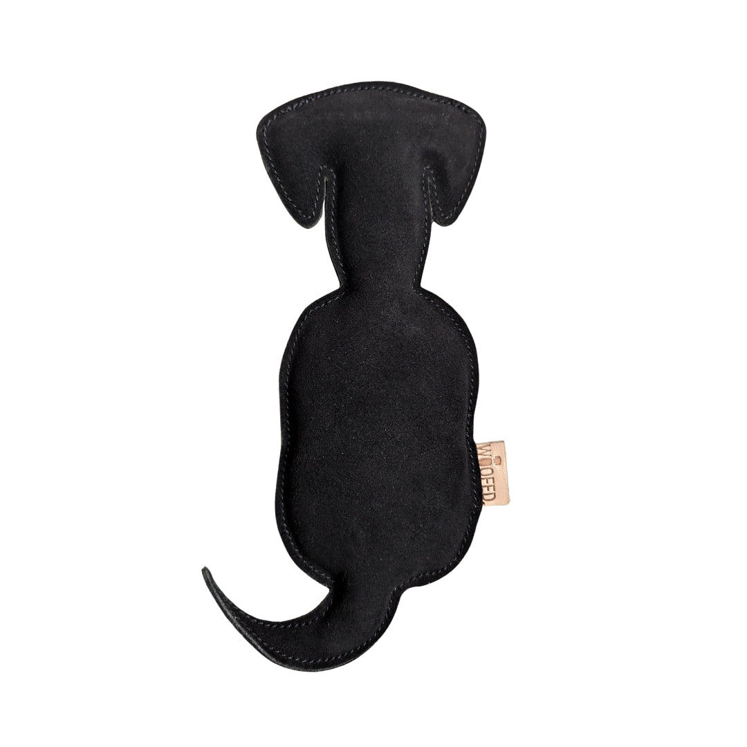 Hundespielzeug "WOOFED." Logo Hund