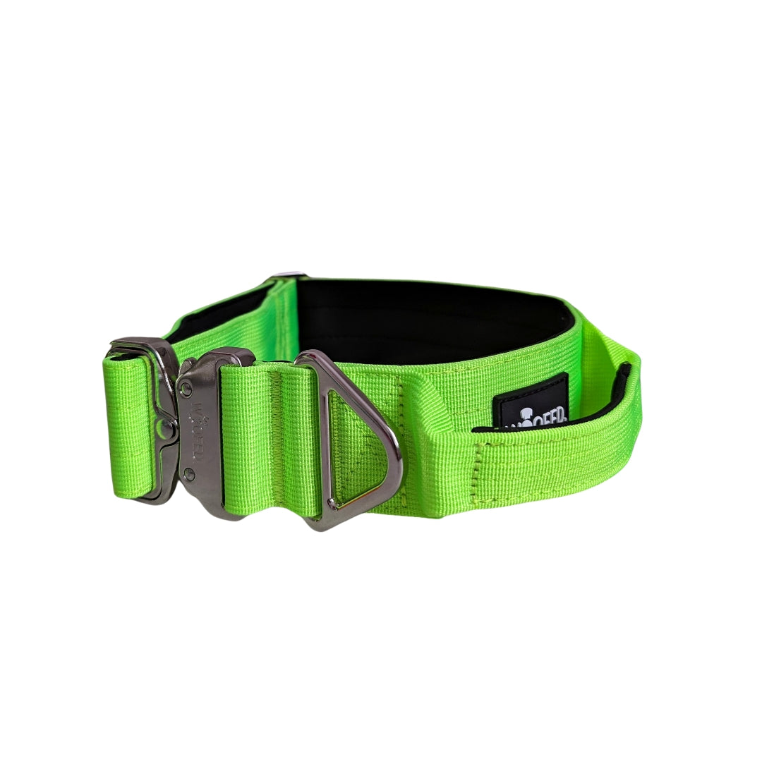 taktisches Nylon Halsband Apple Green