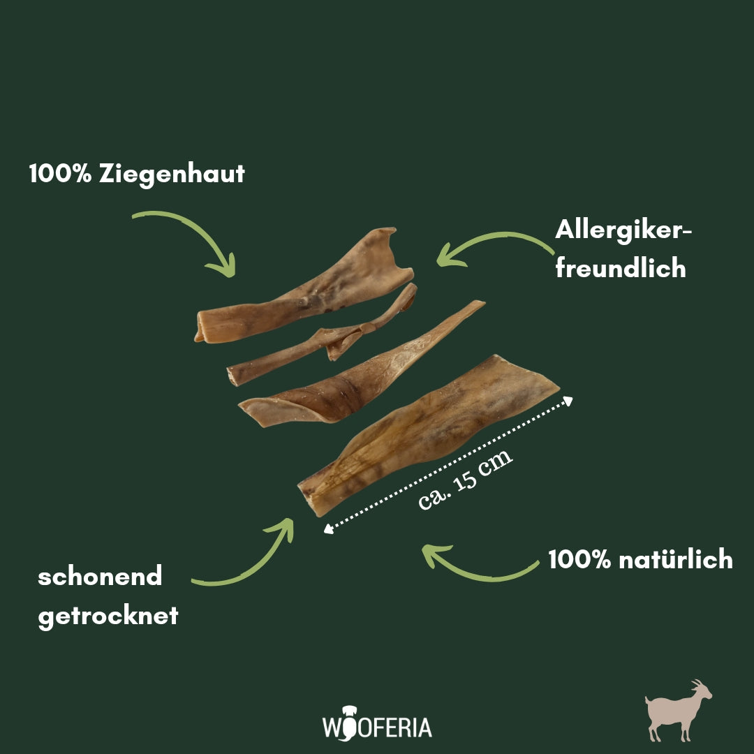 Ziegenhaut Stücke