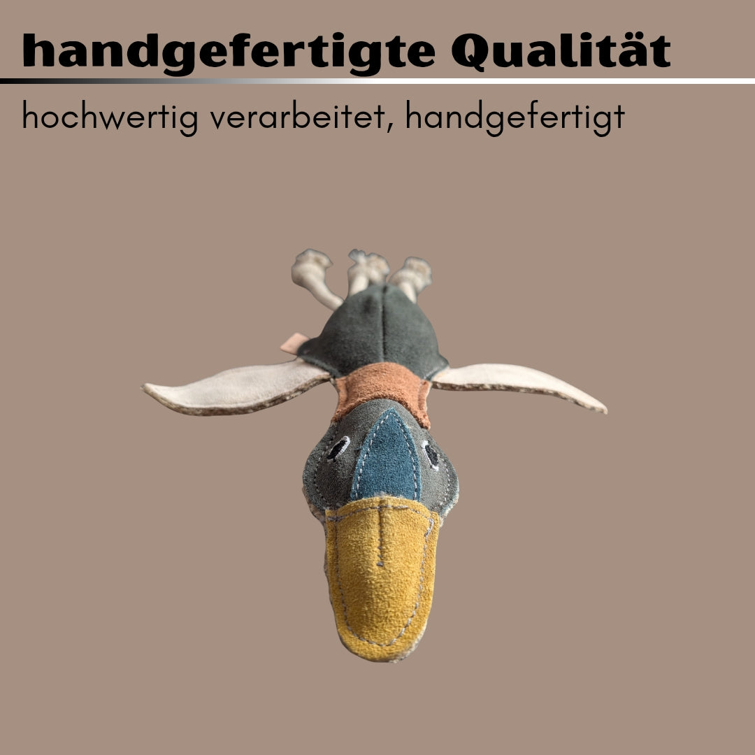 nachhaltiges Hundespielzeug Ente Ella