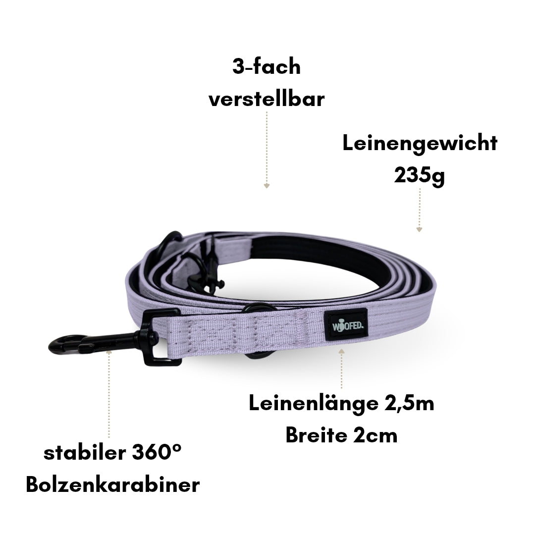 Nylon Classic Führleine Lilac