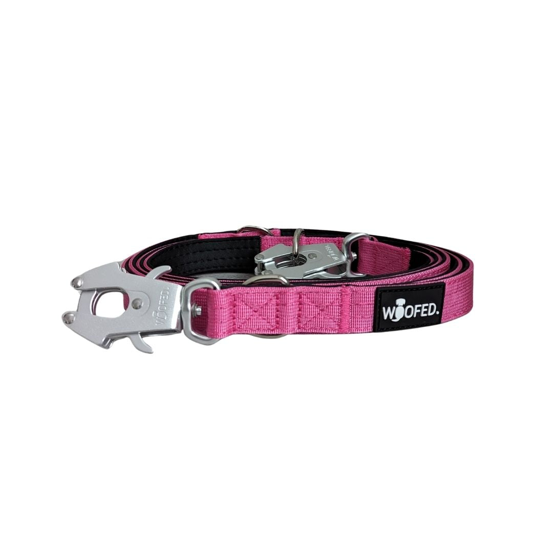 taktische Nylon Führleine Raspberry