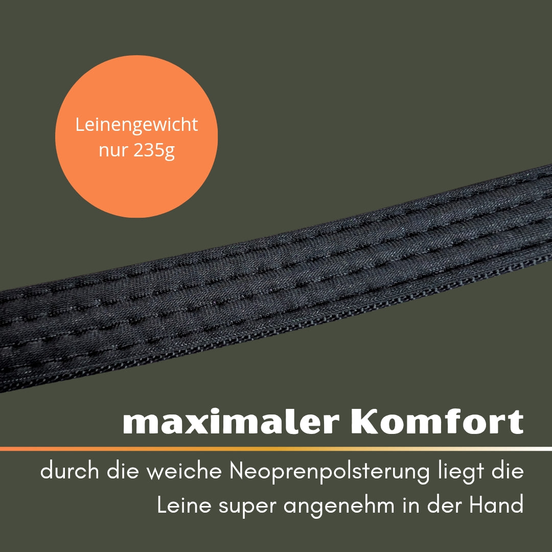 Nylon Classic Führleine Safety Orange