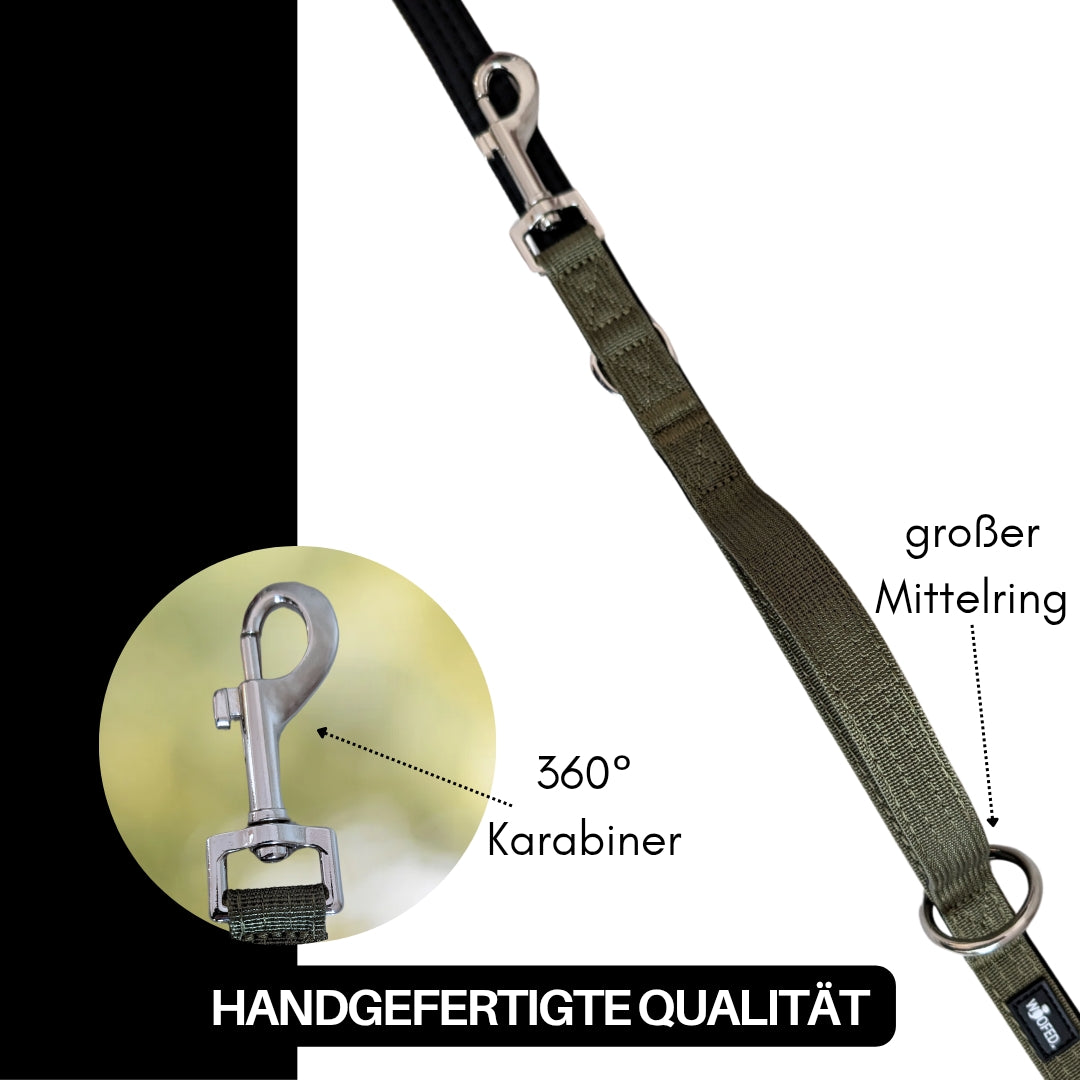 Nylon Classic Führleine Military Olive