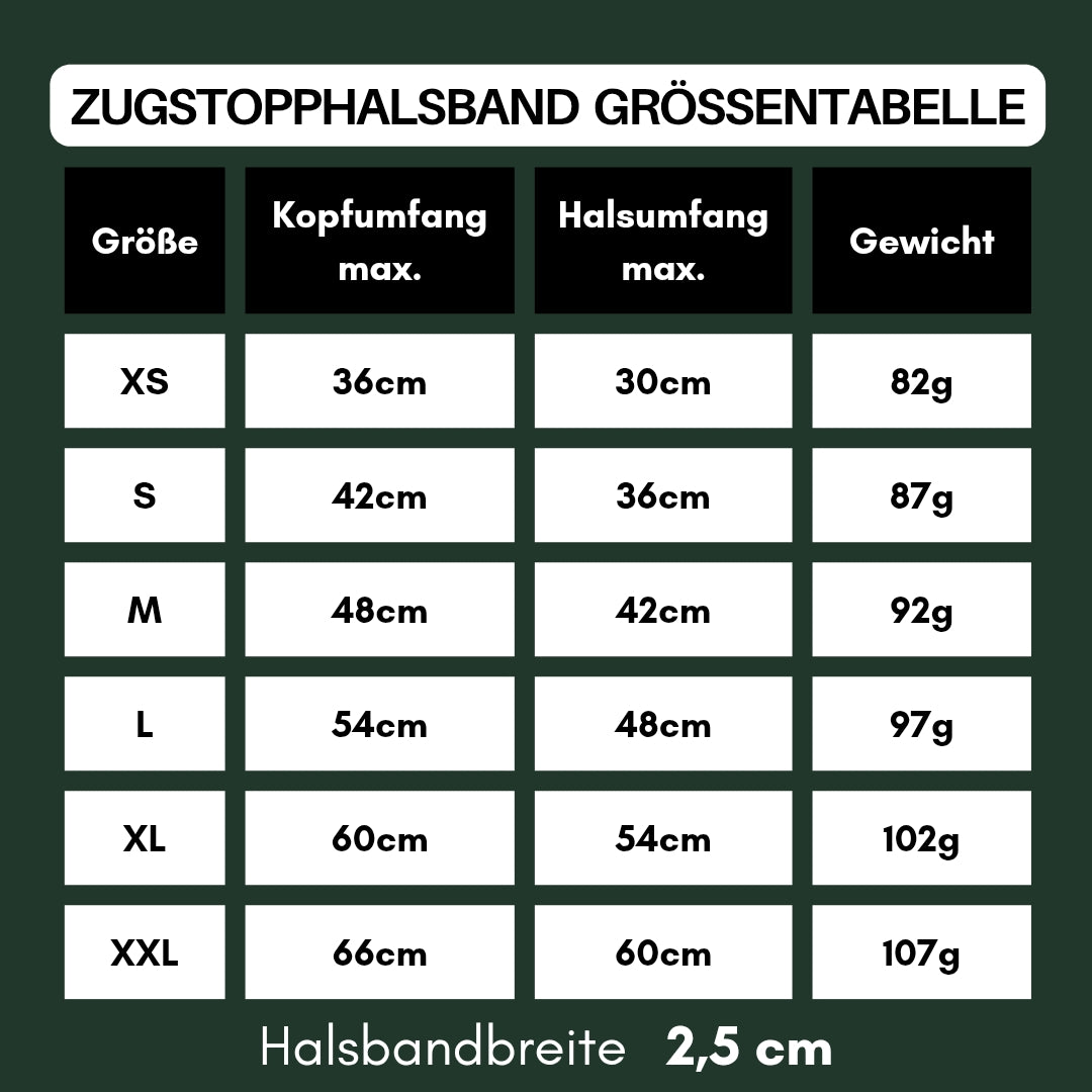 Zugstopphalsband WOOFLEX® Hunting Green