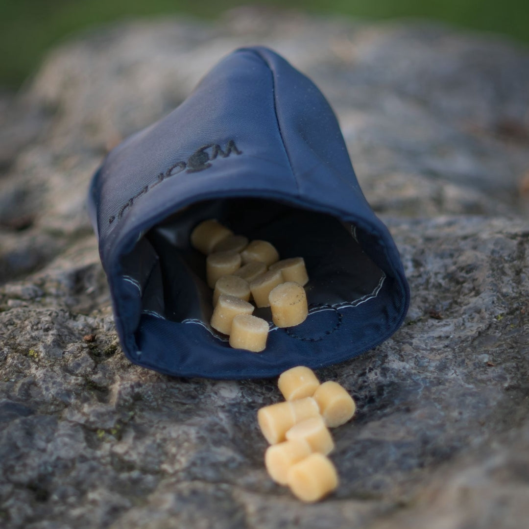 Multifunktionale Gassitasche - 2 in 1 Bauchtasche & Schultertasche Mignight Blue