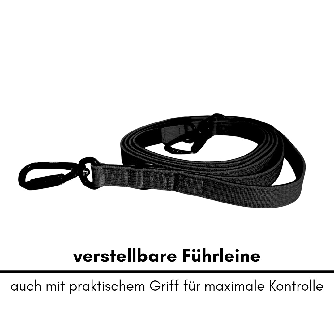 Nylon Pro Führleine Deep Black