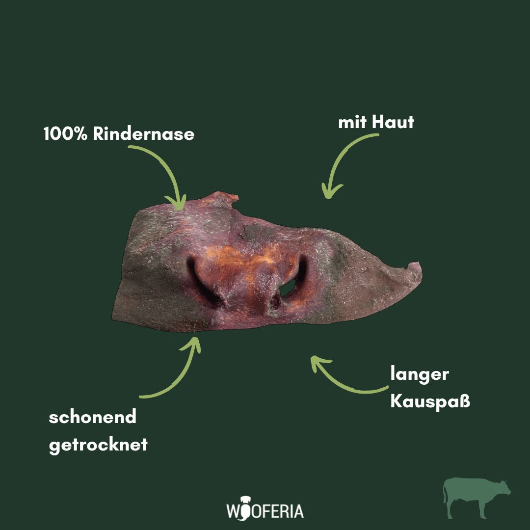 Rindernasen mit Haut