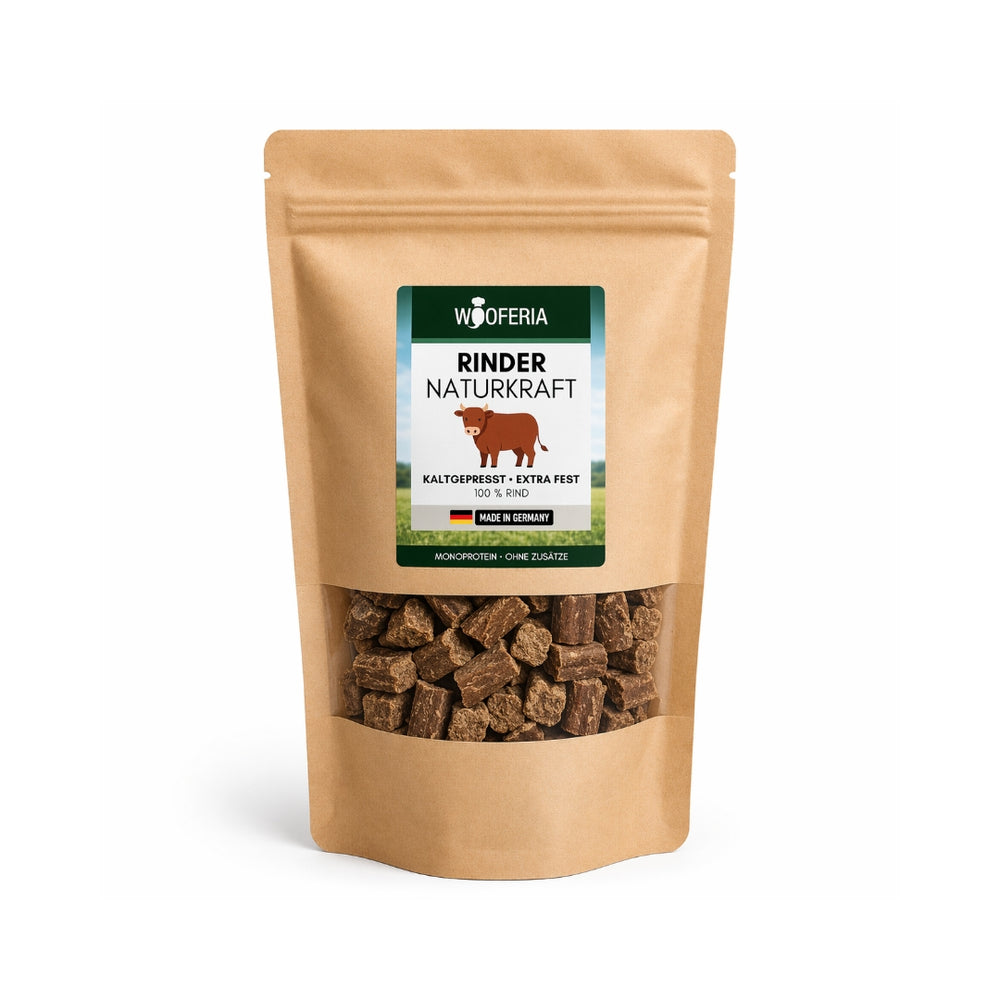 Rinder Naturkraft Snacks, kaltgepresst