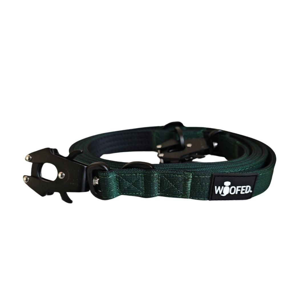 taktische Nylon Führleine Dark Green