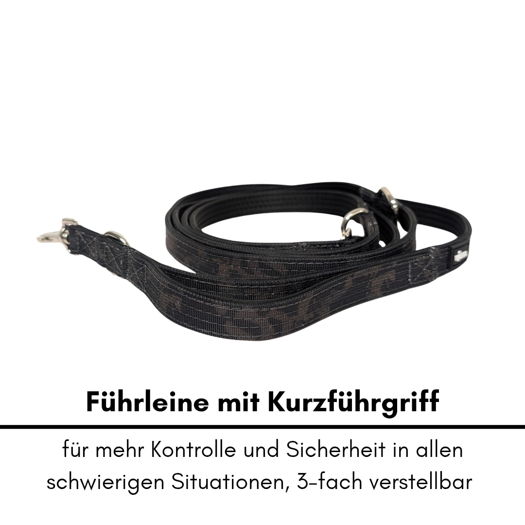 Nylon Classic Führleine Black Camo