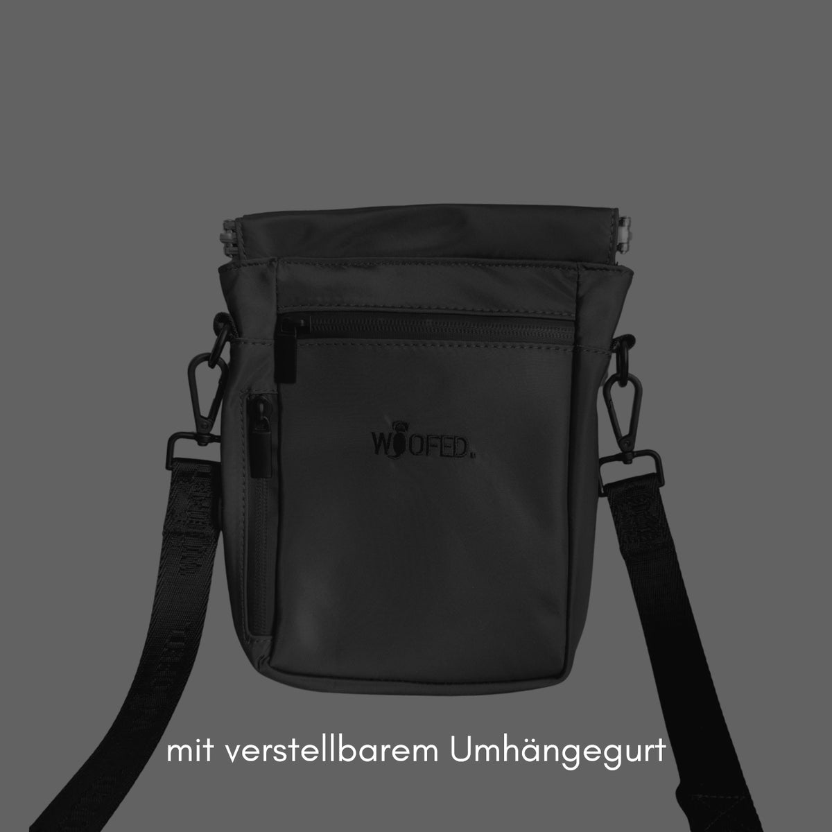 Umhängetasche für Hundehalter mit verstellbarem Gurt 