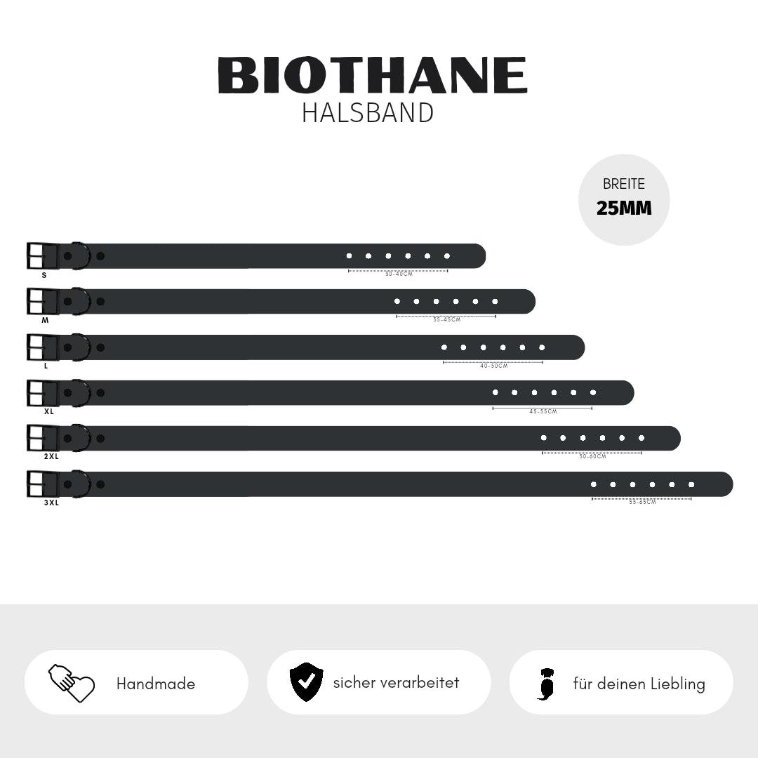 Biothane Halsband Mix it 25mm - WOOFED.